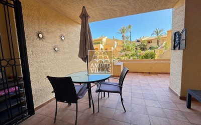Spacious flat with a fantastic terrace in the harbour of Campomanes, Altea.